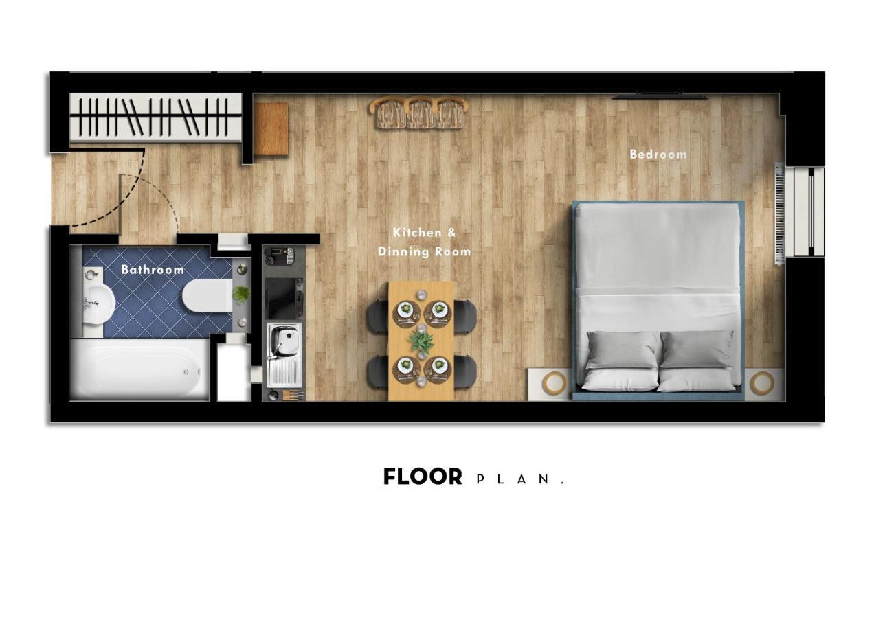 Apartment Arbio I Industrial In Bayerischer Leipzig